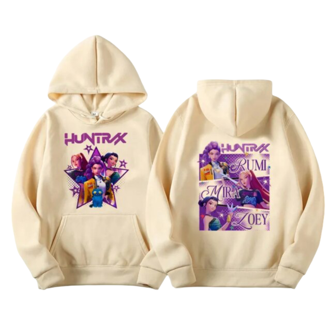 Anime KPop Demon Hunters Kawaii Character Sweatshirt