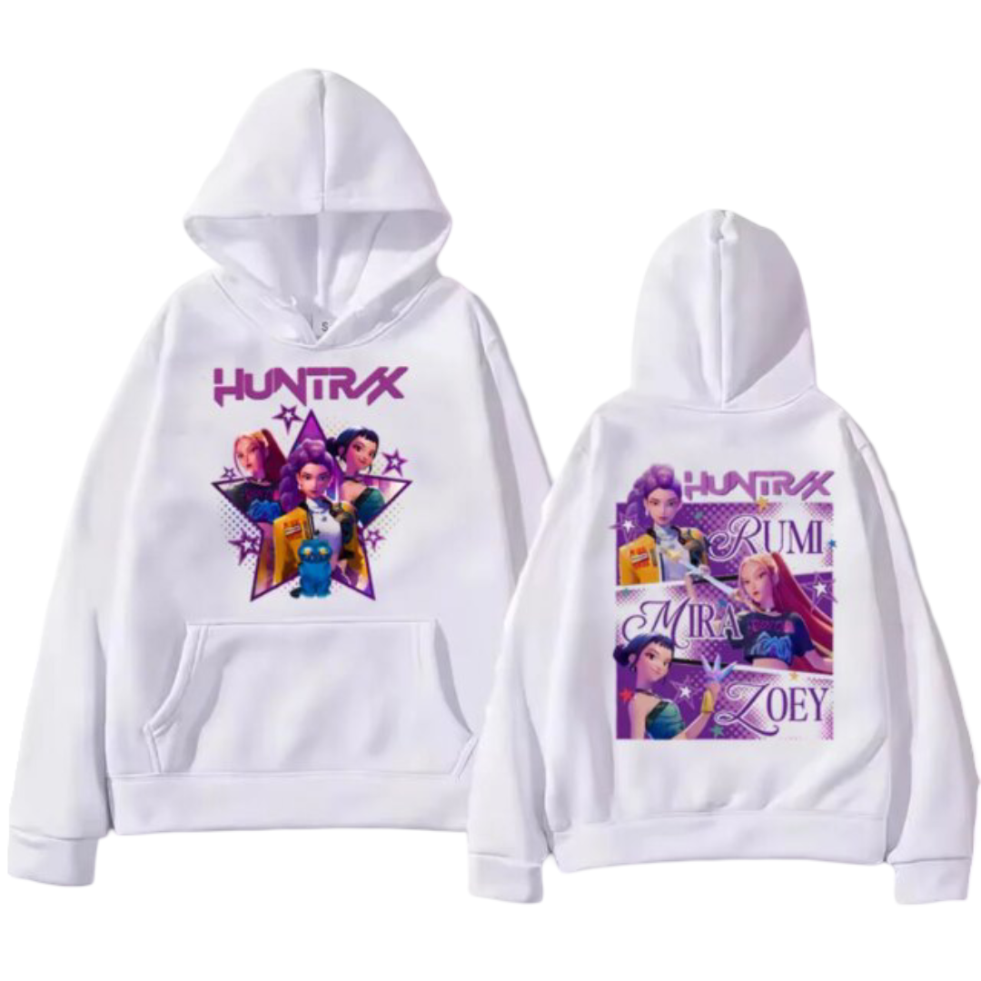 Anime KPop Demon Hunters Kawaii Character Sweatshirt