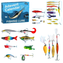 24Pcs Kawaii Fishing Lure Advent Calendar With Blind Box 24Pcs Kawaii Fishing Lure Advent Calendar With Blind Box