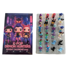 24Pcs Kawaii Christmas KPop Demon Hunters Character Advent Calendar Toy With Blind Box 24Pcs Kawaii Christmas KPop Demon Hunters Character Advent Calendar Toy With Blind Box