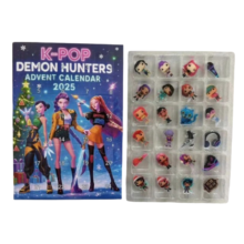 24Pcs Christmas KPop Demon Hunters Character Kawaii Advent Calendar Toy With Blind Box 24Pcs Christmas KPop Demon Hunters Character Kawaii Advent Calendar Toy With Blind Box