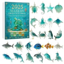 24pcs Kawaii Marine Animal Pendant Advent Calendar Figure Toy 24pcs Kawaii Marine Animal Pendant Advent Calendar Figure Toy