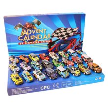 24pcs Kawaii Racing Car Advent Calendar Figure Toy 24pcs Kawaii Racing Car Advent Calendar Figure Toy