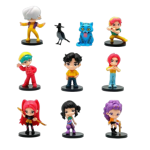 10Pcs/Set Kawaii KPop Demon Hunters Character Toy 10Pcs/Set Kawaii KPop Demon Hunters Character Toy