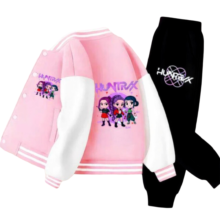 Kawaii KPop Demon Hunters Hoodie With Pant Set Kawaii KPop Demon Hunters Hoodie With Pant Set