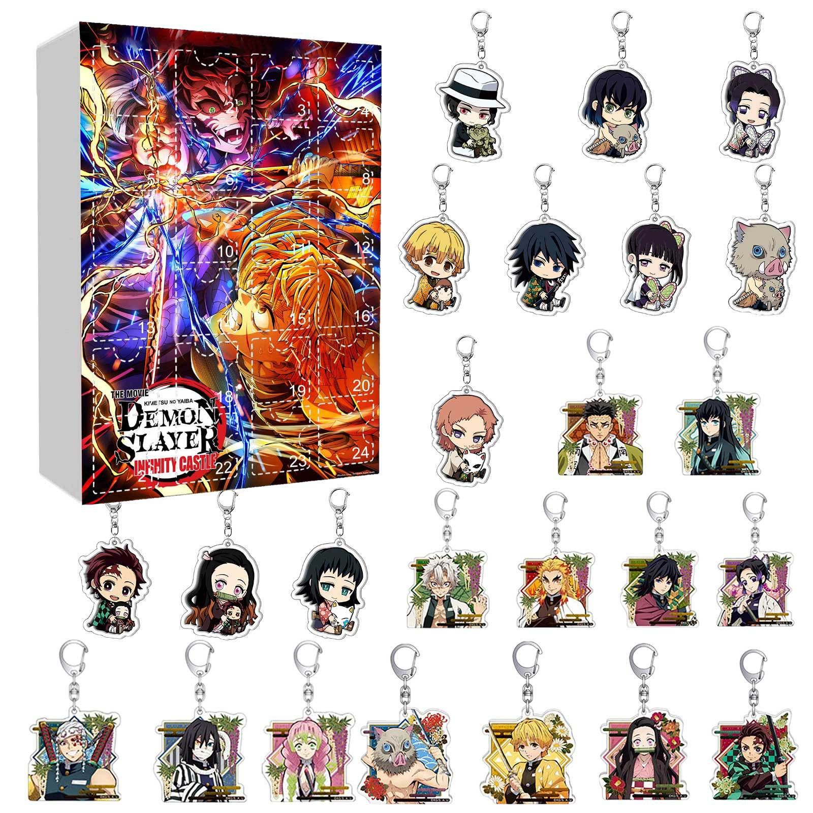 Demon Slayer: Kimetsu No Yaiba Character Kawaii Advent Calendar With Box Demon Slayer: Kimetsu No Yaiba Character Kawaii Advent Calendar With Box