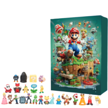 Cartoon Super Mario Character Kawaii Advent Calendar Toy With Box Cartoon Super Mario Character Kawaii Advent Calendar Toy With Box