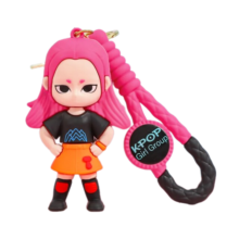 Anime KPop Demon Hunters Action Figure Kawaii Keychain Anime KPop Demon Hunters Action Figure Kawaii Keychain