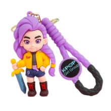 Anime Kawaii KPop Demon Hunters Rumi Keychain Anime Kawaii KPop Demon Hunters Rumi Keychain