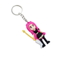 Anime KPop Demon Hunters Rumi Action Figure Kawaii Keychain Anime KPop Demon Hunters Rumi Action Figure Kawaii Keychain