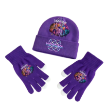 Kawaii Anime KPop Demon Hunters HUNTR/X Hat With Gloves Kawaii Anime KPop Demon Hunters HUNTR/X Hat With Gloves