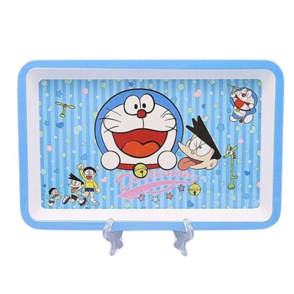 Kawaii Doraemon And Character Plate