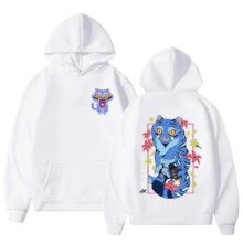 Anime KPop Demon Hunters Kawaii Derpy Tiger Polyester Hoodie Anime KPop Demon Hunters Kawaii Derpy Tiger Polyester Hoodie