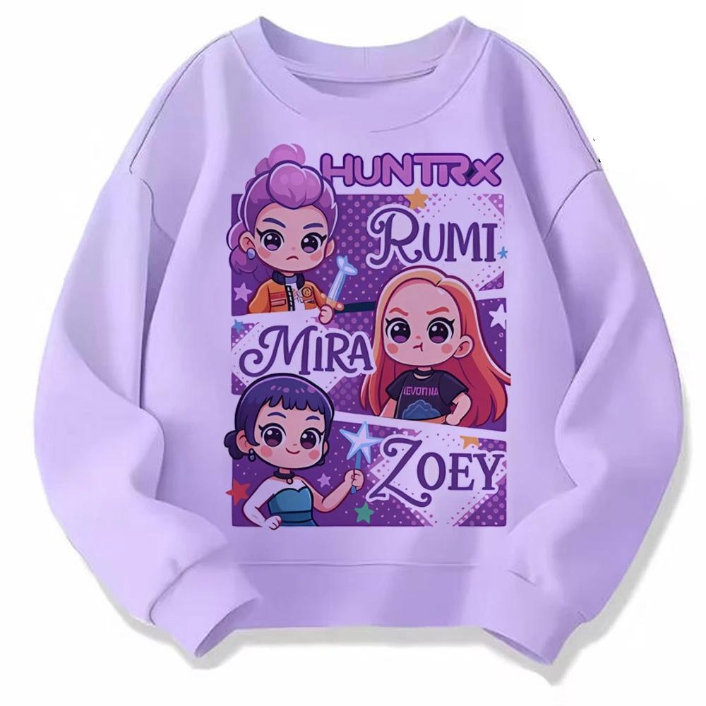 Kawaii KPop Demon Hunters HUNTR/X Print Sweatshirt