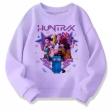 Kawaii KPop Demon Hunters HUNTR/X Sweatshirt Kawaii KPop Demon Hunters HUNTR/X Sweatshirt
