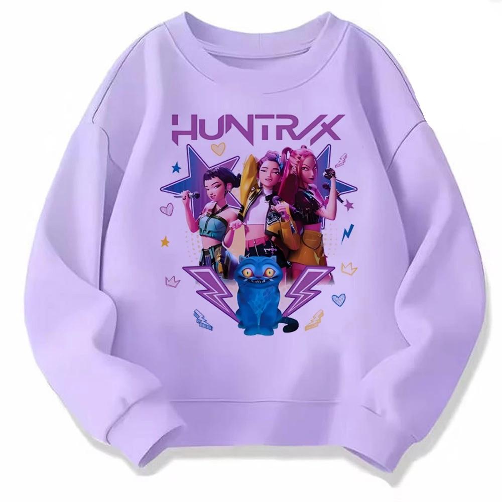 Kawaii KPop Demon Hunters HUNTR/X Sweatshirt Kawaii KPop Demon Hunters HUNTR/X Sweatshirt