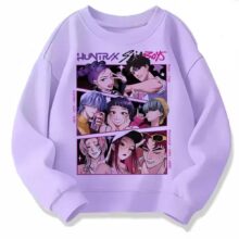 Kawaii KPop Demon Hunters Saja Boys And HUNTR/X Sweatshirt Kawaii KPop Demon Hunters Saja Boys And HUNTR/X Sweatshirt