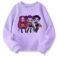 KPop Demon Hunters HUNTR/X Kawaii Sweatshirt KPop Demon Hunters HUNTR/X Kawaii Sweatshirt