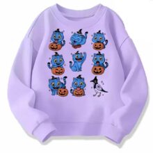 Kawaii KPop Demon Hunters Derpy Tiger And Sussy Sweatshirt Kawaii KPop Demon Hunters Derpy Tiger And Sussy Sweatshirt