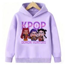 Kawaii Anime KPop Demon Hunters Character Hoodies Kawaii Anime KPop Demon Hunters Character Hoodies