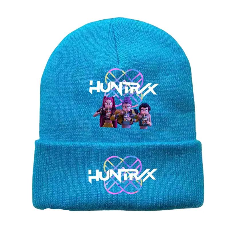 Kawaii KPop Demon Hunters Anime Polyester Winter Hats Kawaii KPop Demon Hunters Anime Polyester Winter Hats