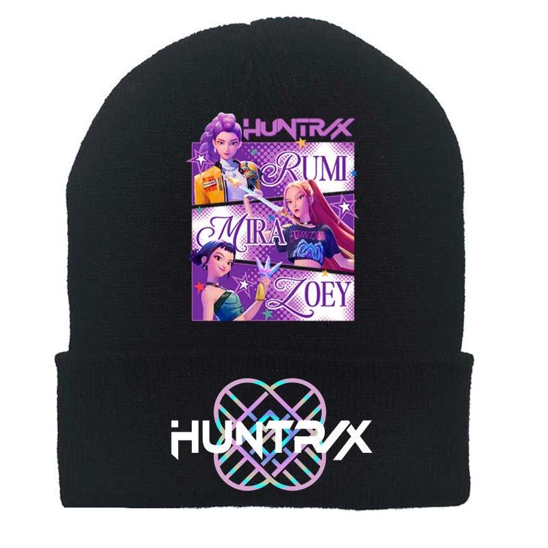 KPop Demon Hunters Kawaii Anime Character Winter Hats