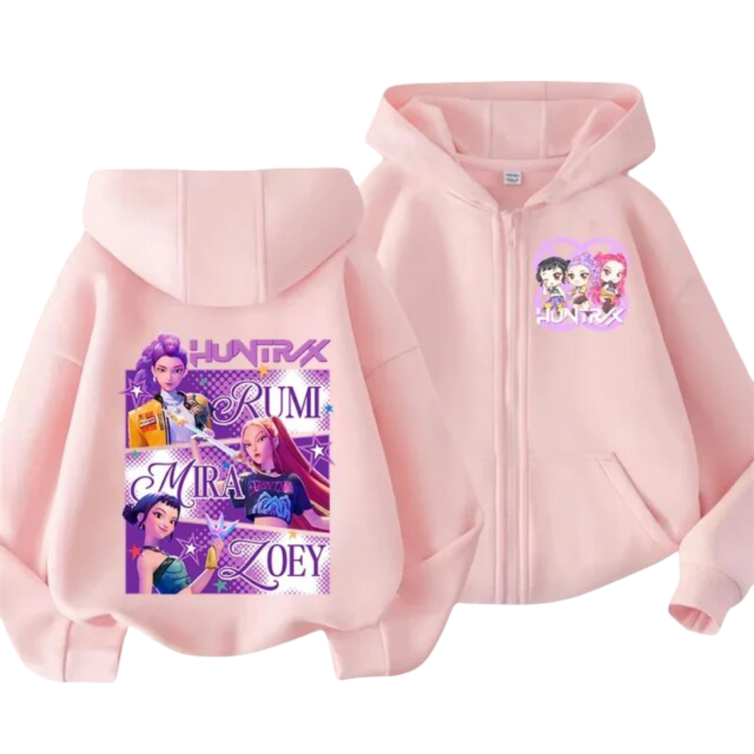 Anime KPop Demon Hunters Kawaii Hoodie