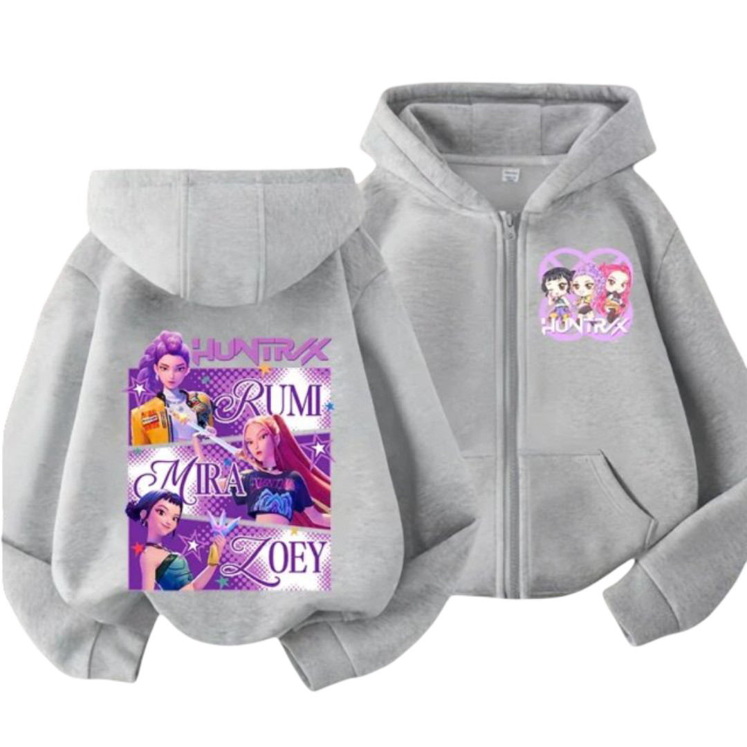 Anime KPop Demon Hunters Kawaii Hoodie