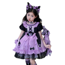 Kawaii Sanrio Kuromi Lolita Princess Cosplay Skirt Kawaii Sanrio Kuromi Lolita Princess Cosplay Skirt