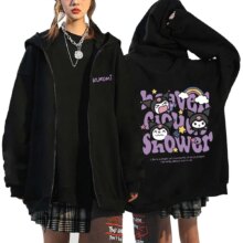 Sanrio Kawaii Kuromi Hoodie Sanrio Kawaii Kuromi Hoodie