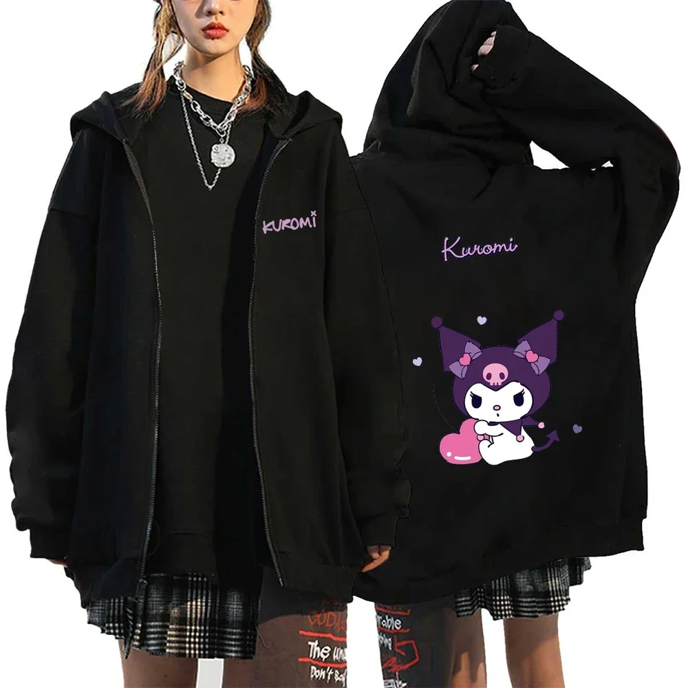 Kawaii Kuromi Long Sleeve Hoodie