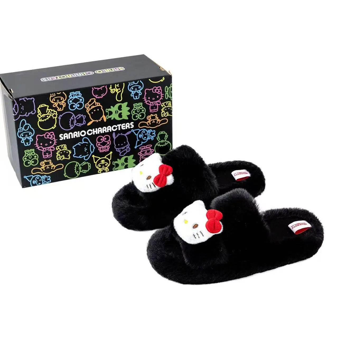 Cartoon Hello Kitty Kawaii Soft Plush Slippers