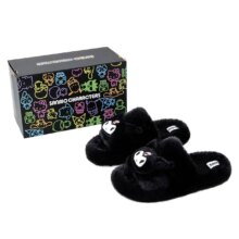 Kawaii Cartoon Kuromi Plush Slippers Kawaii Cartoon Kuromi Plush Slippers