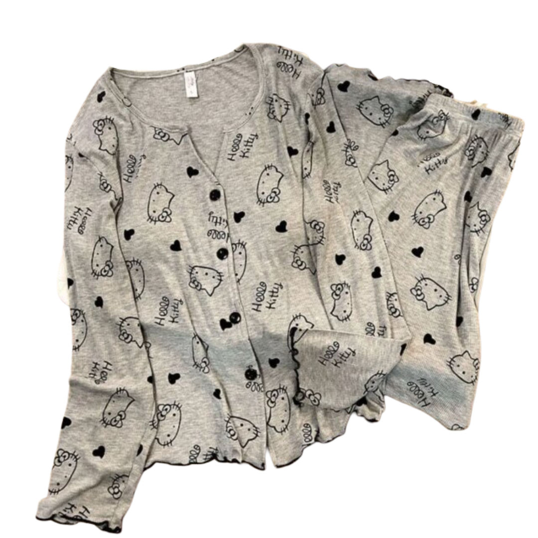 Sanrio Hello Kitty Kawaii Pajama Set