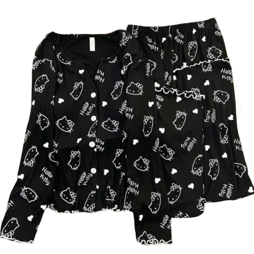 Sanrio Hello Kitty Kawaii Pajama Set