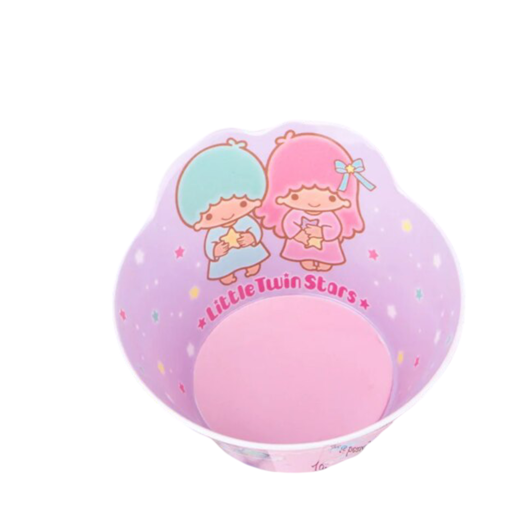 Cartoon Kawaii Little Twin Stars Kiki And Lala Metal Bowl