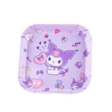Kawaii Sanrio Kuromi PVC Plate Kawaii Sanrio Kuromi PVC Plate