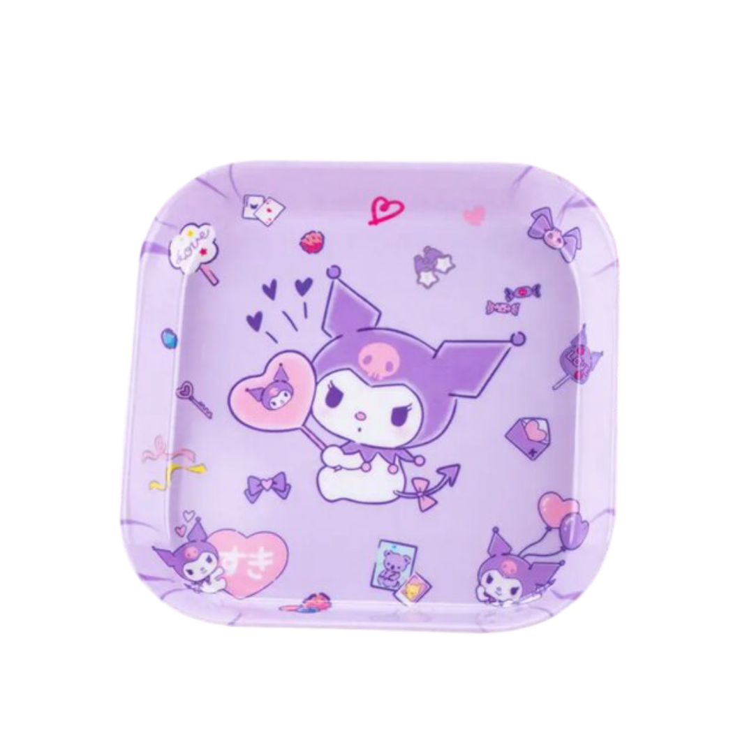 Kawaii Sanrio Kuromi PVC Plate