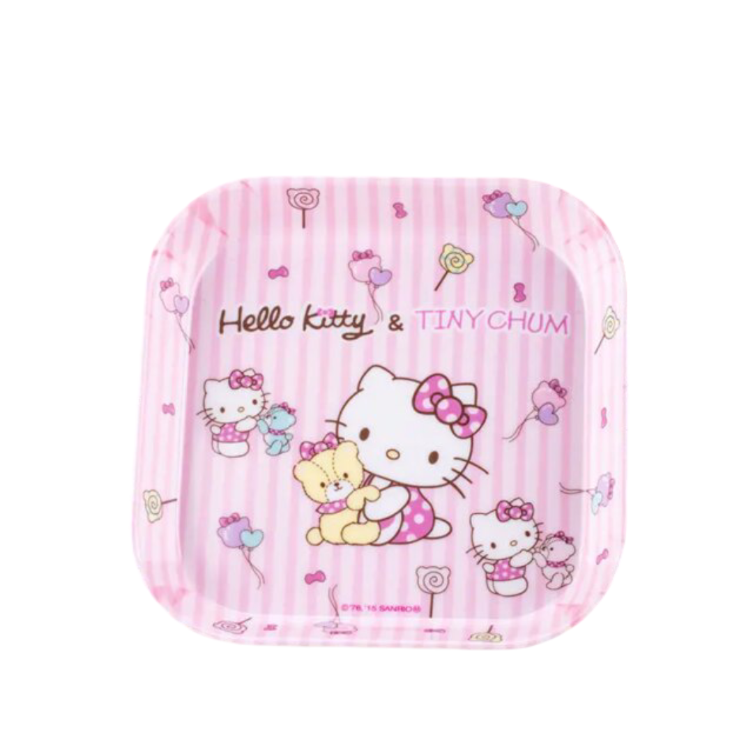 Kawaii Sanrio Hello Kitty And Tiny Chum Plate