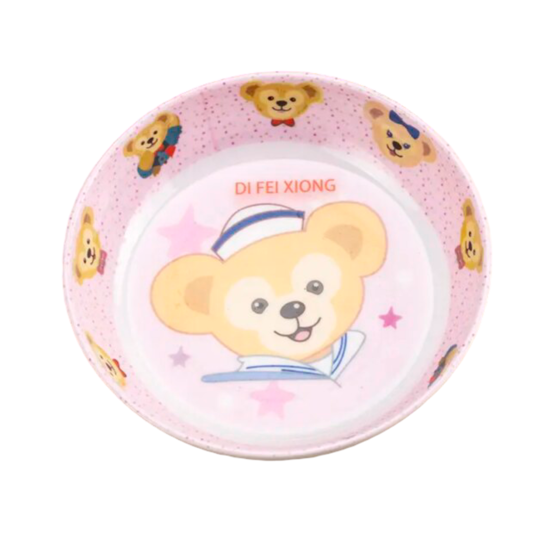 Kawaii Duffy Bear PVC Plate