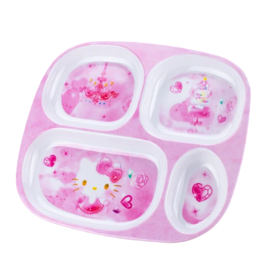 Cartoon Kawaii Hello Kitty Plate