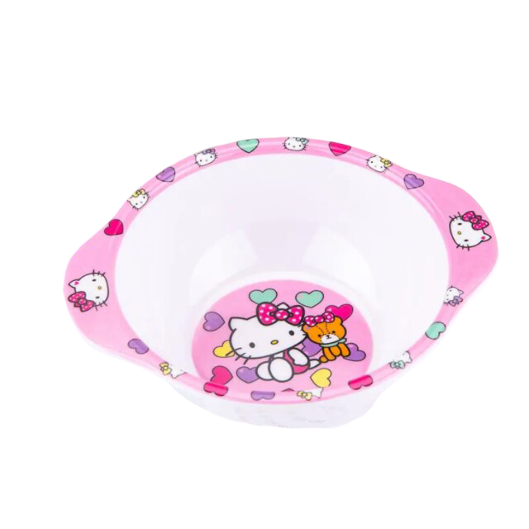 Kawaii Hello Kitty With Bear Bowl