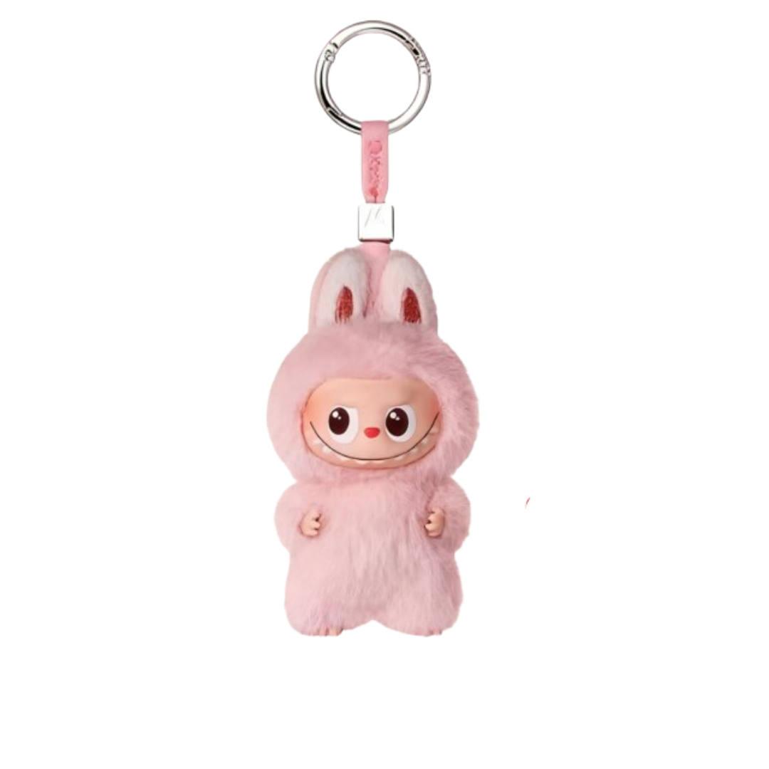 Kawaii Labubu V4 The Monsters Pin For Love Series Giving Plush Keychain