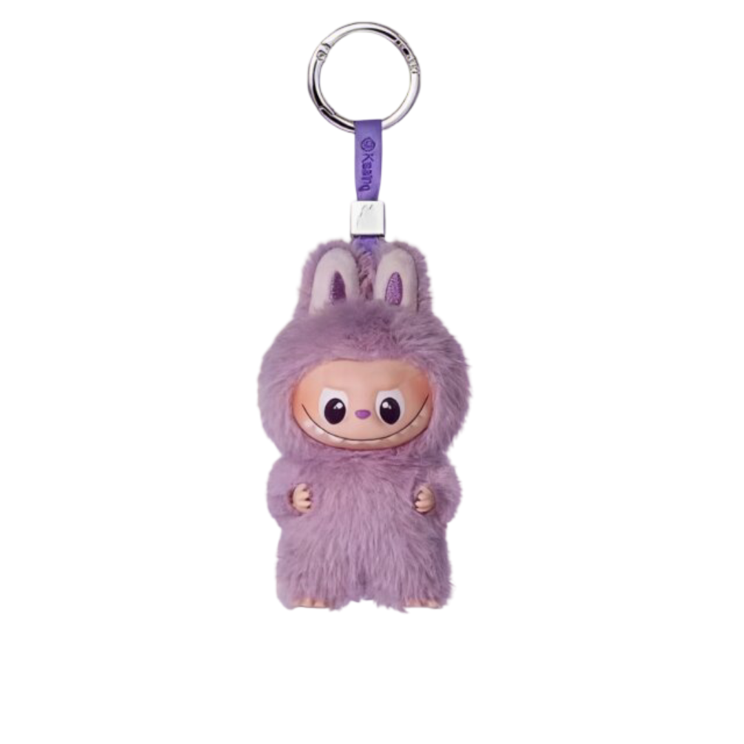 Kawaii Labubu V4 The Monsters Pin For Love Series Motivation Plush Keychain