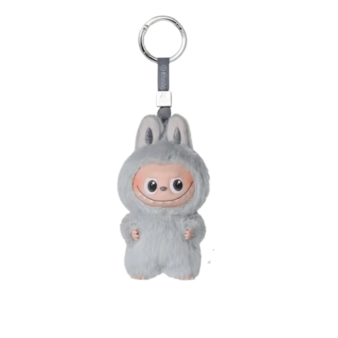Kawaii Labubu V4 The Monsters Pin For Love Series Charming Plush Keychain