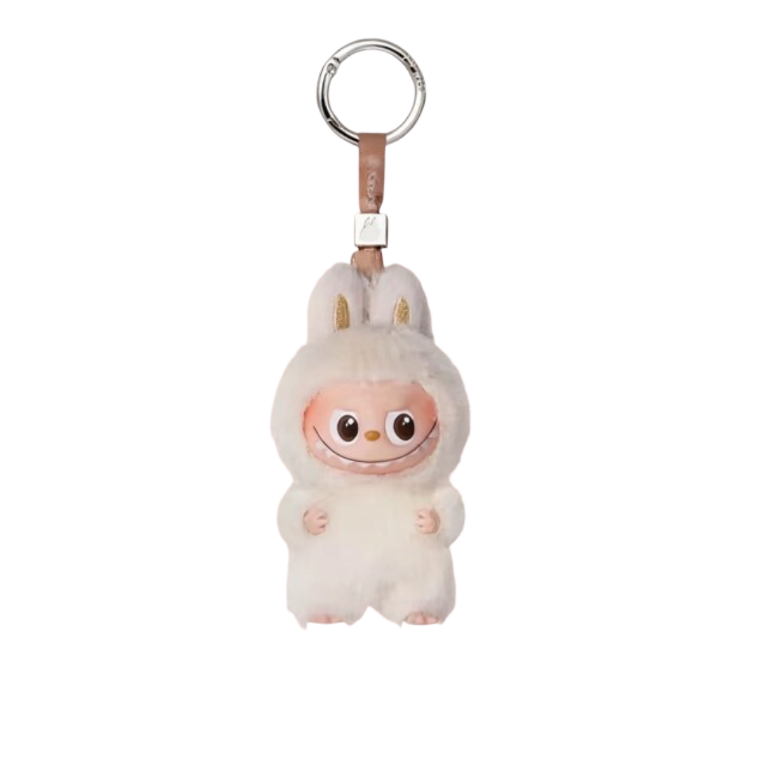 Kawaii Labubu V4 The Monsters Pin For Love Series Adventure Plush Keychain