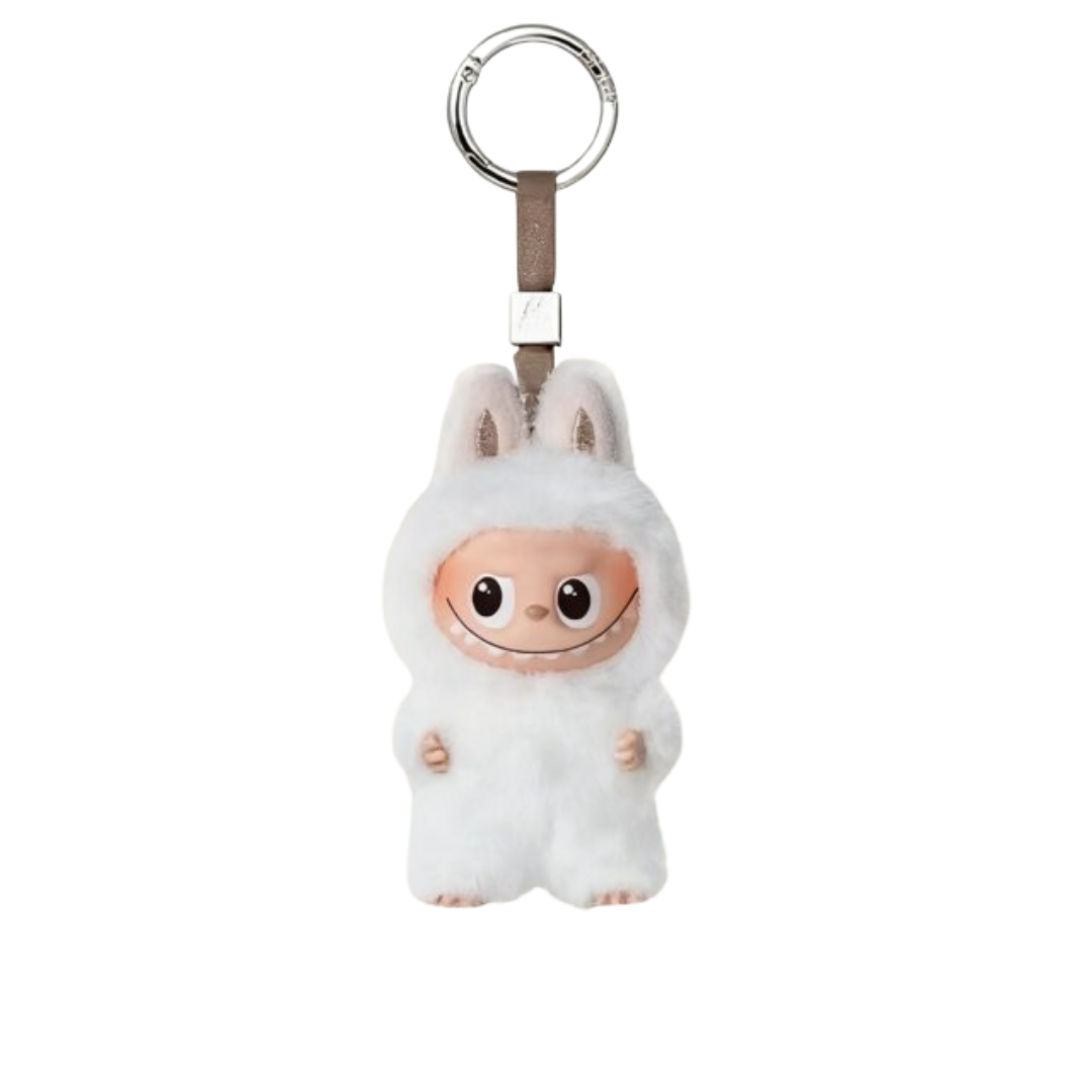 Kawaii Labubu V4 The Monsters Pin For Love Series Happiness Plush Keychain