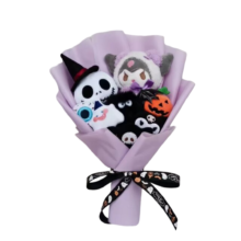 Christmas Halloween Kawaii Kuromi And Character Plush Bouquet Christmas Halloween Kawaii Kuromi And Character Plush Bouquet