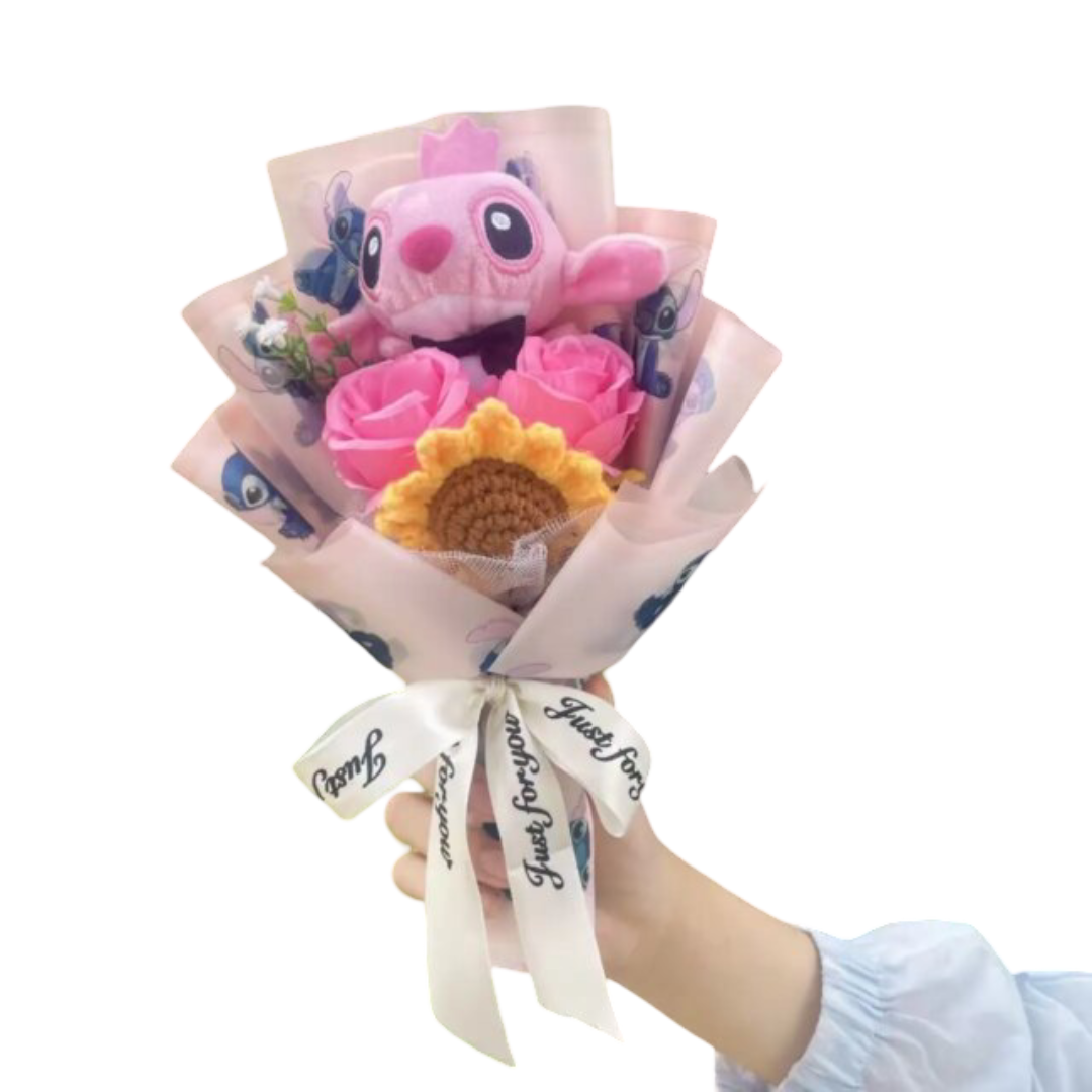28cm Kawaii Angel Plush Bouquet