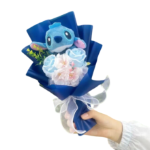 28cm Anime Kawaii Stitch Plush Bouquet 28cm Anime Kawaii Stitch Plush Bouquet